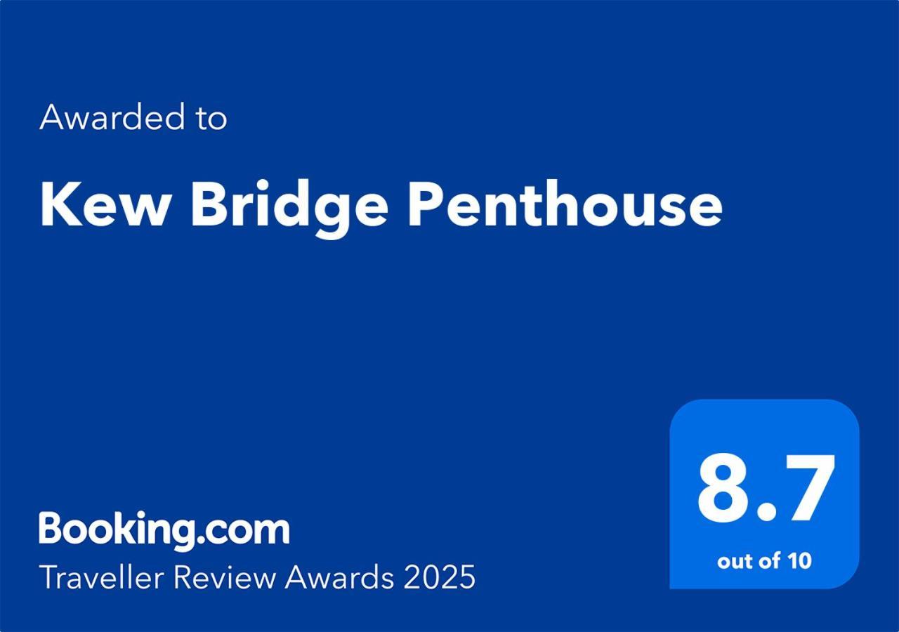 Appartamento Kew Bridge Penthouse Londra Esterno foto