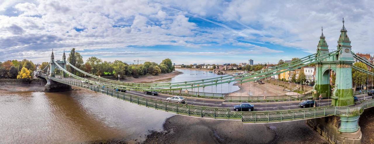 Appartamento Kew Bridge Penthouse Londra Esterno foto